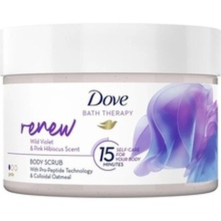 Bath Therapy Renew Body Scrub - Теловый пилинг Dove 
Bath Therapy Renew Body Scrub - Теловый пилинг Dove