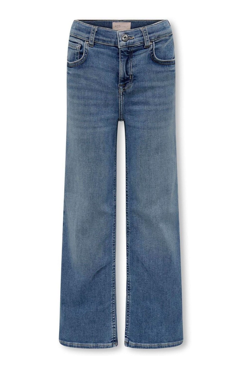 Широкие эластичные джинсы Only Kids, синий 
Широкие эластичные джинсы Only Kids, синий