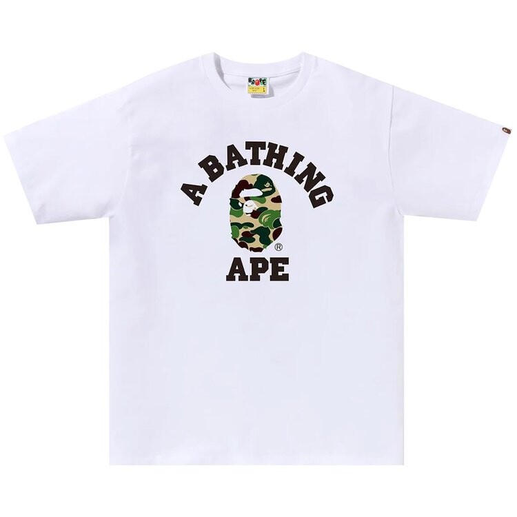 Футболка BAPE ABC Camo College 'White/Green', белый
Футболка BAPE ABC Camo College 'White/Green', белый