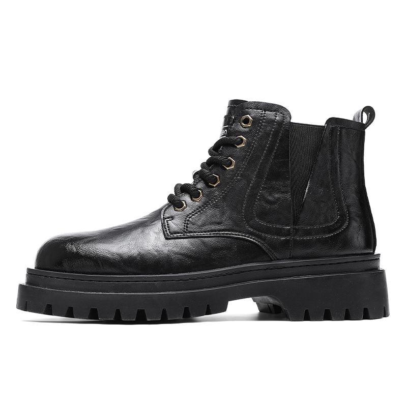 Короткие мужские ботинки Martin Mulinsen, Black 
Короткие мужские ботинки Martin Mulinsen, Black