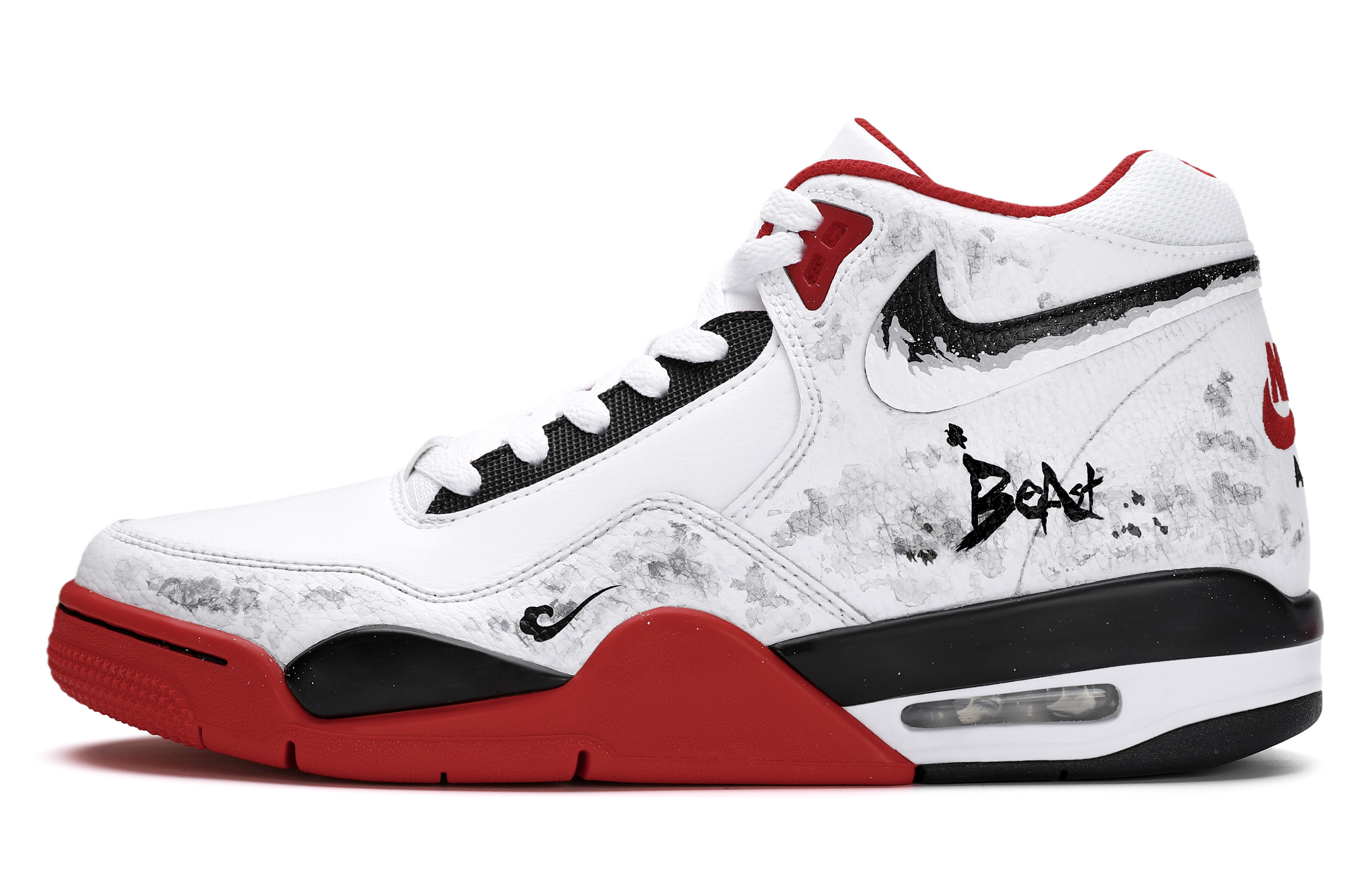 Nike Кроссовки баскетбольные мужские Flight Legacy Height Increasing, Mid top, бело-красные, легкие, устойчивые к истиранию, винтажные
Nike Кроссовки баскетбольные мужские Flight Legacy Height Increasing, Mid top, бело-красные, легкие, устойчивые к истиранию, винтажные