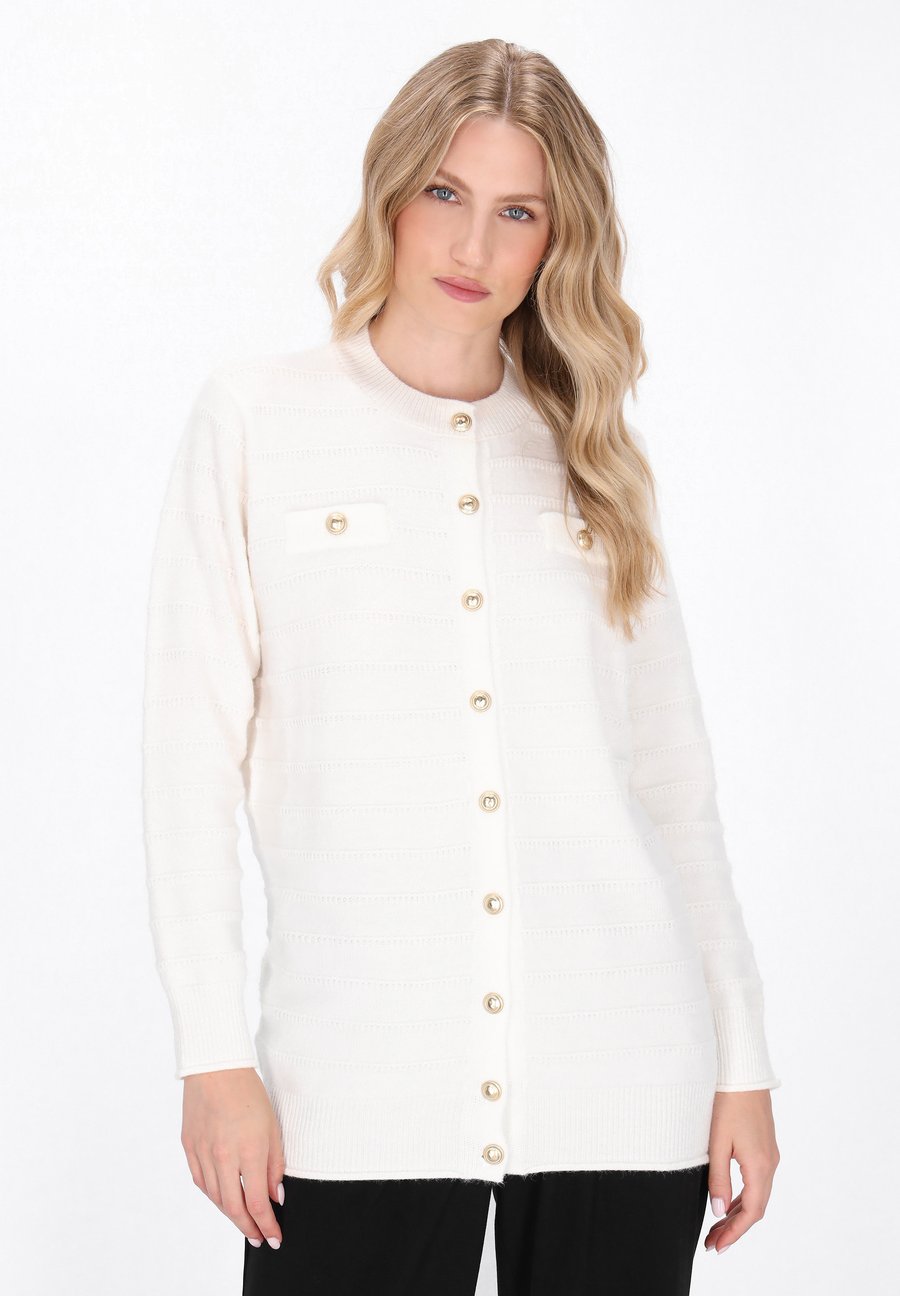 Кардиган DreiMaster Cardigan, Offwhite/Off-White
Кардиган DreiMaster Cardigan, Offwhite/Off-White