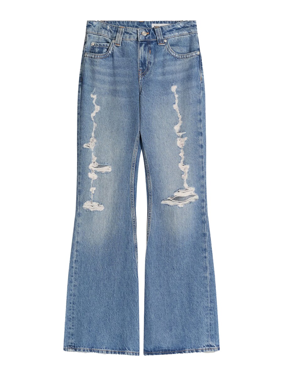 Расклешенные джинсы Bershka, Blue denim
Расклешенные джинсы Bershka, Blue denim