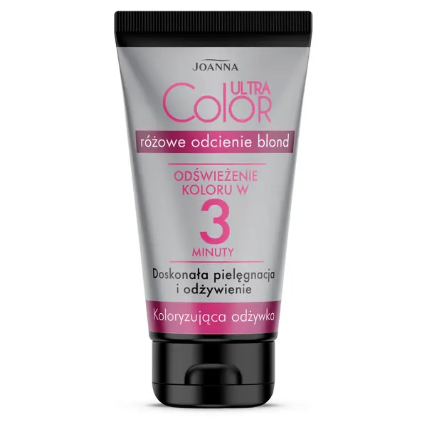 Кондиционер для окрашивания волос в розовый цвет, 100 г Joanna Ultra color
Кондиционер для окрашивания волос в розовый цвет, 100 г Joanna Ultra color