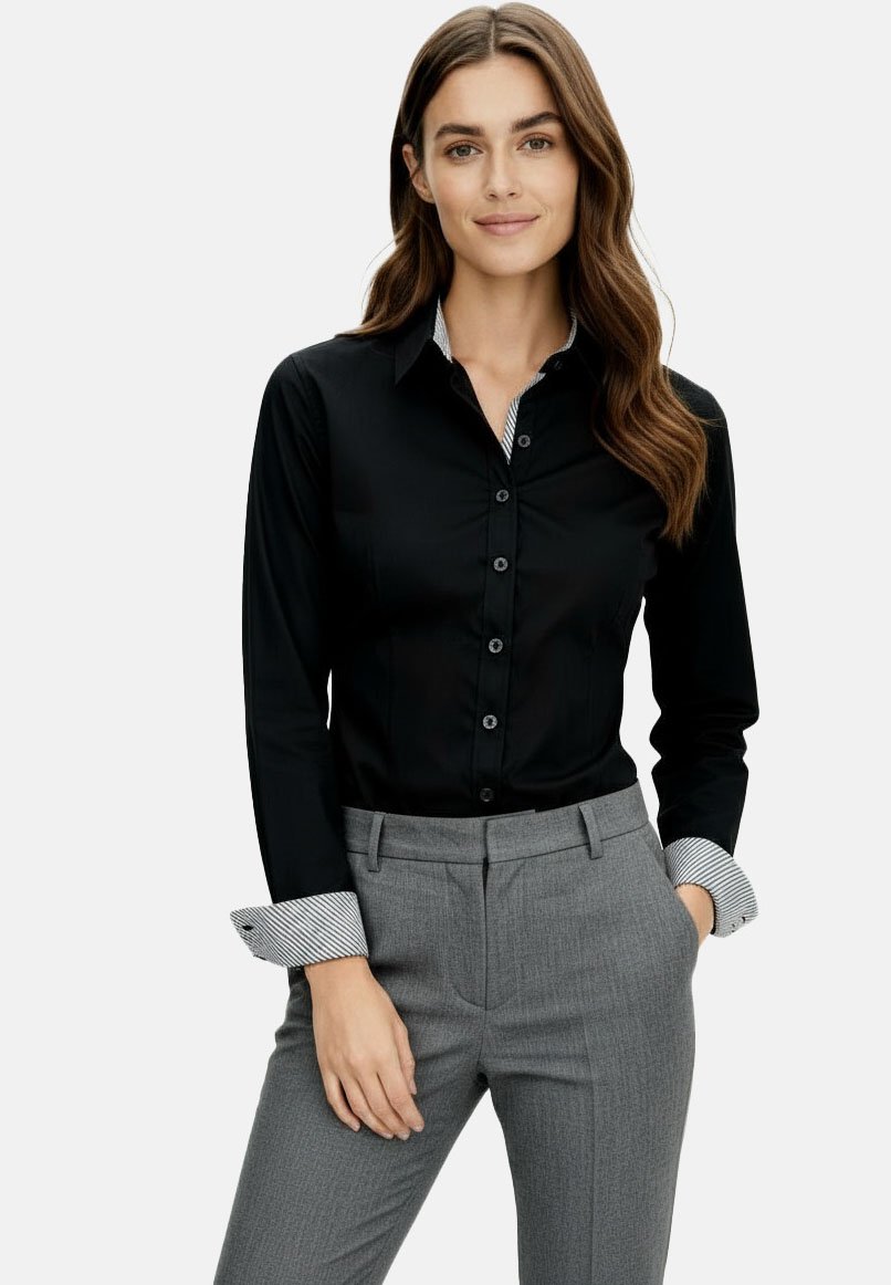 Блуза HEVENTON Button-down blouse, Schwarz/Black
Блуза HEVENTON Button-down blouse, Schwarz/Black