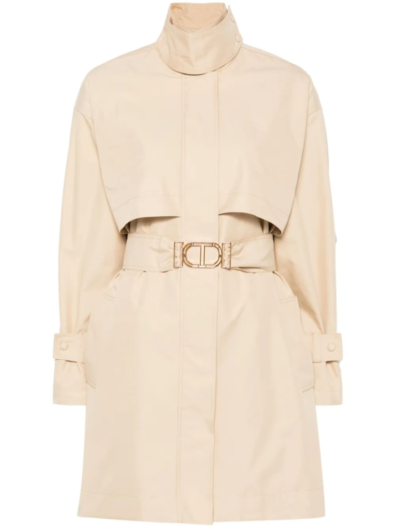 Пальто с поясом TWINSET, нейтральный
Пальто с поясом TWINSET, нейтральный