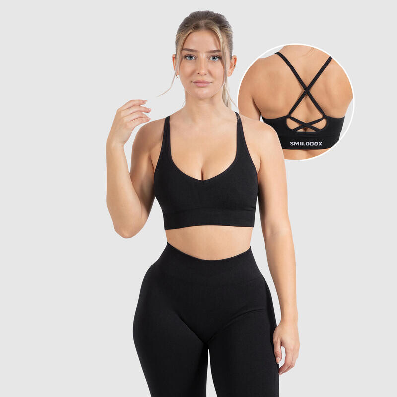 Спортивный бюстгальтер Smilodox, черный
Спортивный бюстгальтер Smilodox, черный