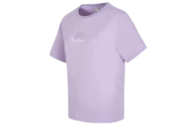 Футболка женская фиолетовая New Balance 
Футболка женская фиолетовая New Balance