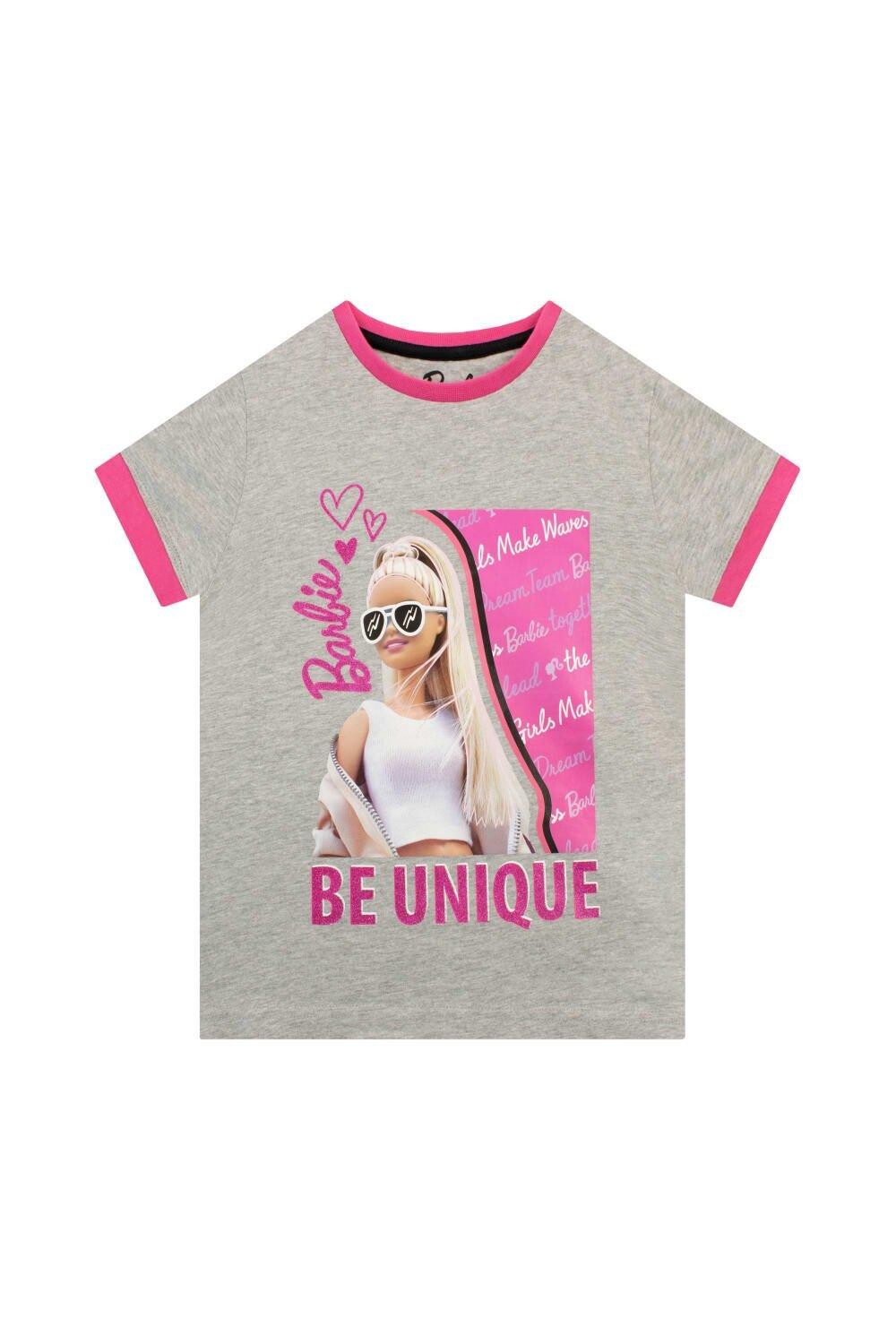 Футболка «Будь уникальной» Barbie, розовый
Футболка «Будь уникальной» Barbie, розовый