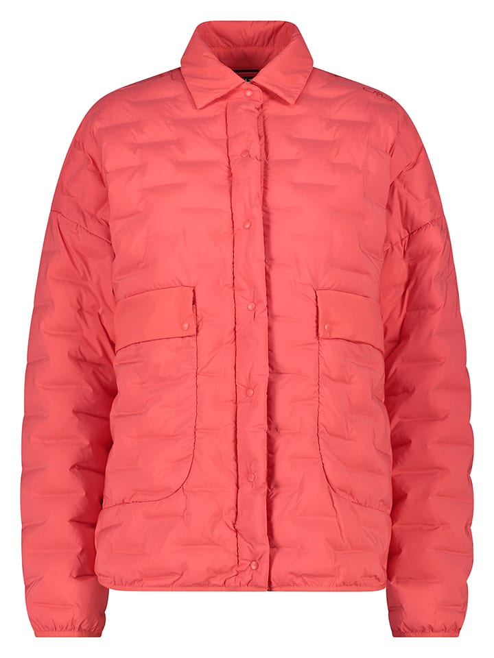 стеганая куртка красного цвета CMP
стеганая куртка красного цвета CMP