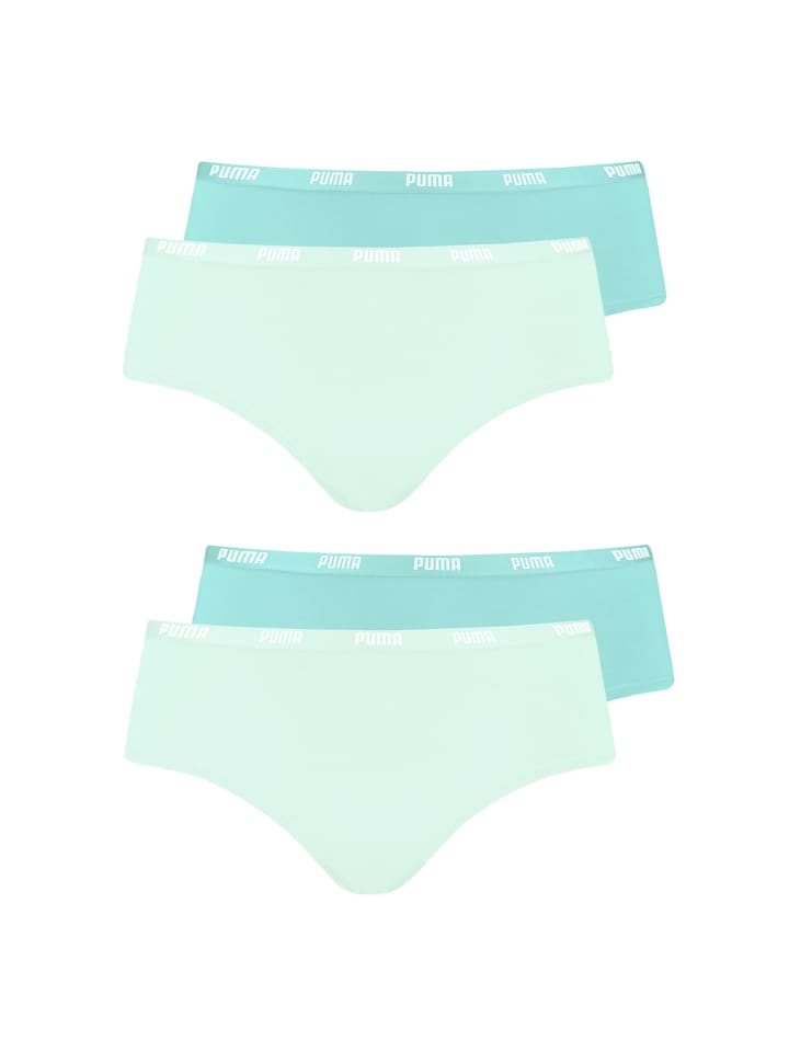 Puma Трусы 4er Pack Hipster in Mint
Puma Трусы 4er Pack Hipster in Mint