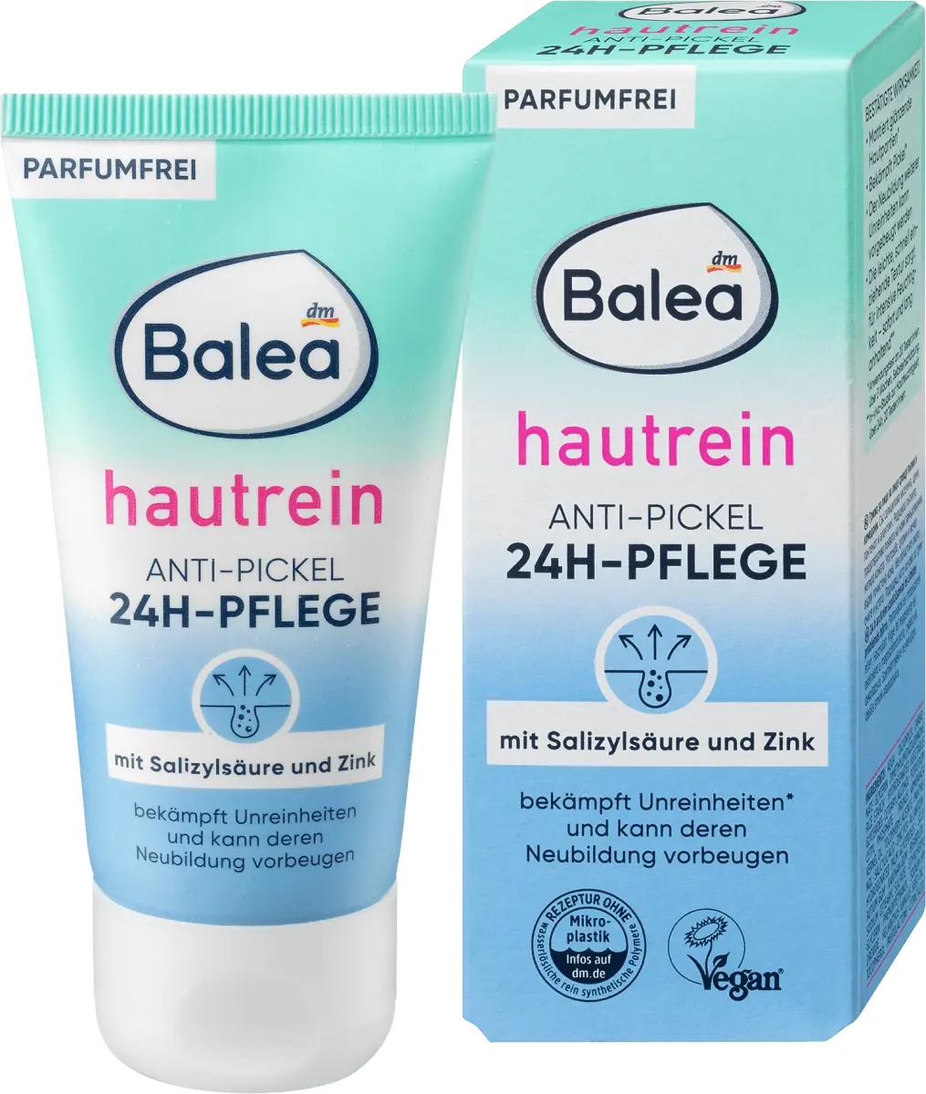 24-часовой уход за кожей против прыщей 50 мл Balea
24-часовой уход за кожей против прыщей 50 мл Balea