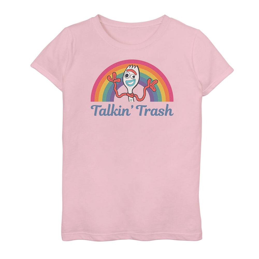 Футболка с радужным рисунком "Talkin' Trash" Disney/Pixar's Toy Story 4 Forky Girls 7-16 Disney / Pixar, розовый
Футболка с радужным рисунком "Talkin' Trash" Disney/Pixar's Toy Story 4 Forky Girls 7-16 Disney / Pixar, розовый