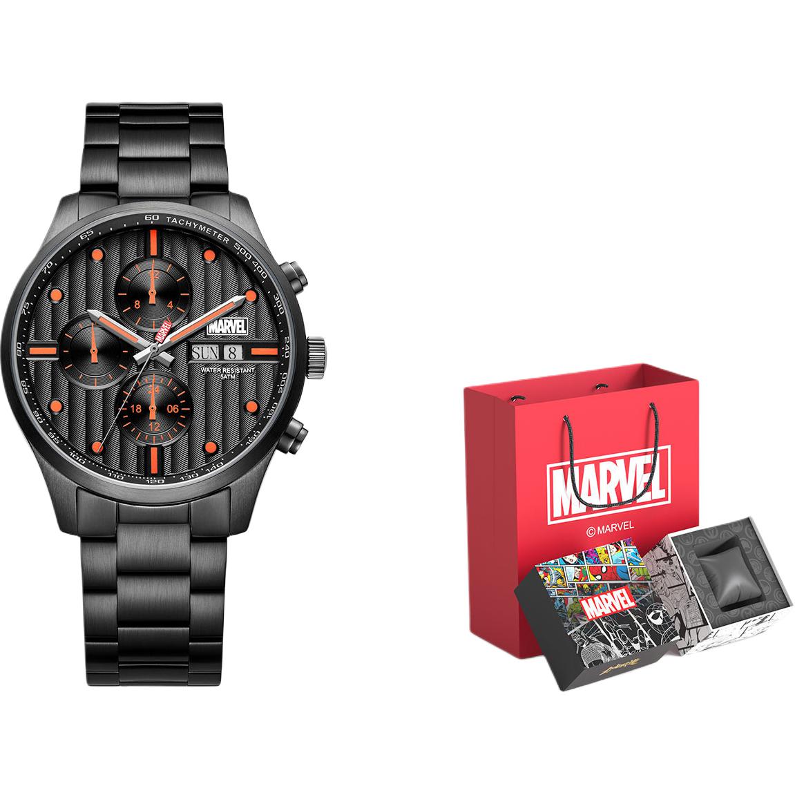 MARVEL Часы Heartstrings Collection Automatic Mechanical Movement Steel Strap Watch Men's Watch Black Dial
MARVEL Часы Heartstrings Collection Automatic Mechanical Movement Steel Strap Watch Men's Watch Black Dial