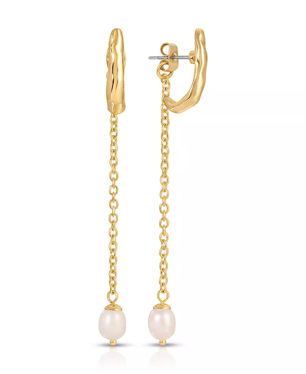 Серьги-Подвески из искусственного жемчуга Linear Lux Ettika, gold
Серьги-Подвески из искусственного жемчуга Linear Lux Ettika, gold