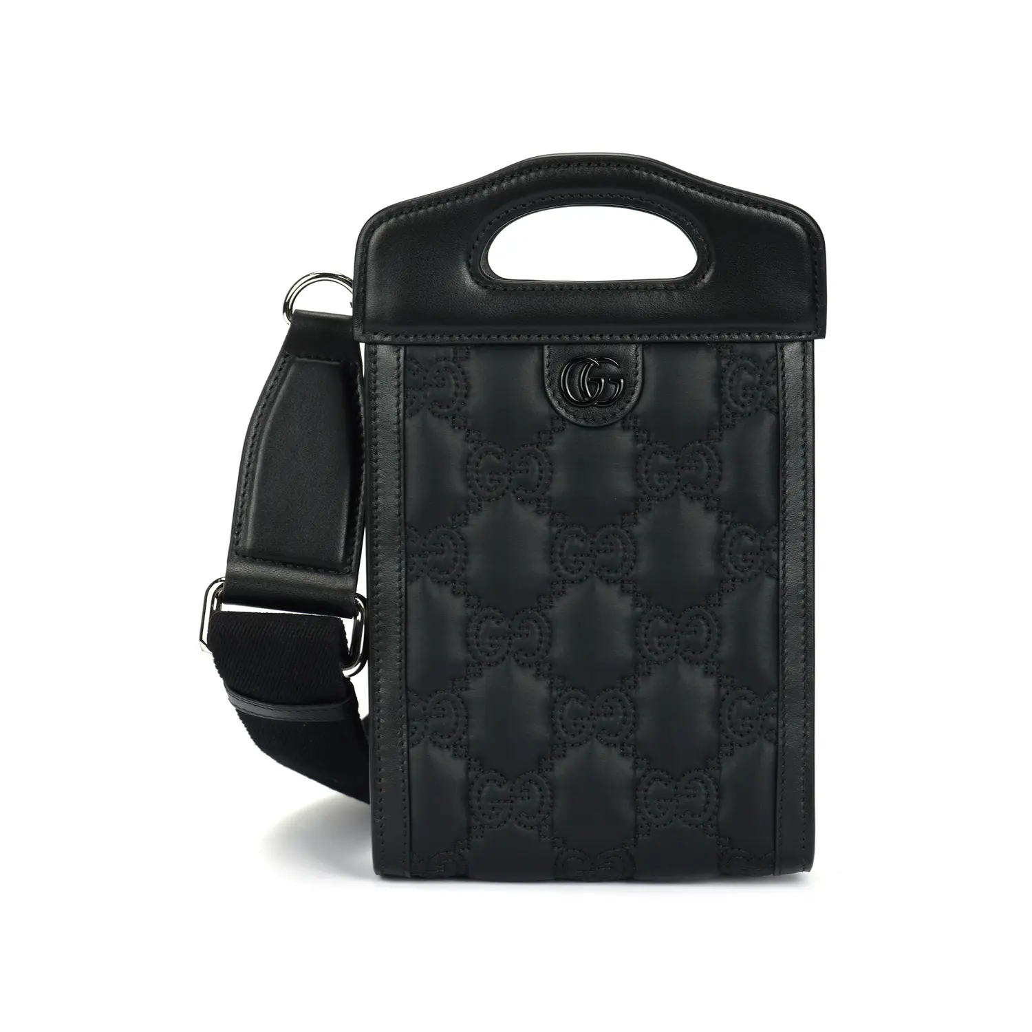 Сумка-кроссбод GG Matelassé из кожи с чехлом для телефона, миниатюрная женская черная GUCCI
Сумка-кроссбод GG Matelassé из кожи с чехлом для телефона, миниатюрная женская черная GUCCI