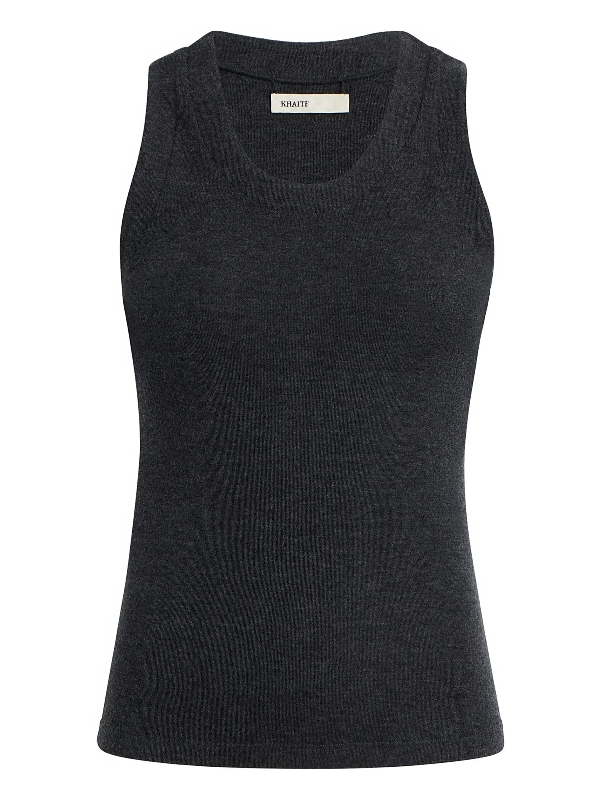 Топ Isha без рукавов Khaite, серый
Топ Isha без рукавов Khaite, серый