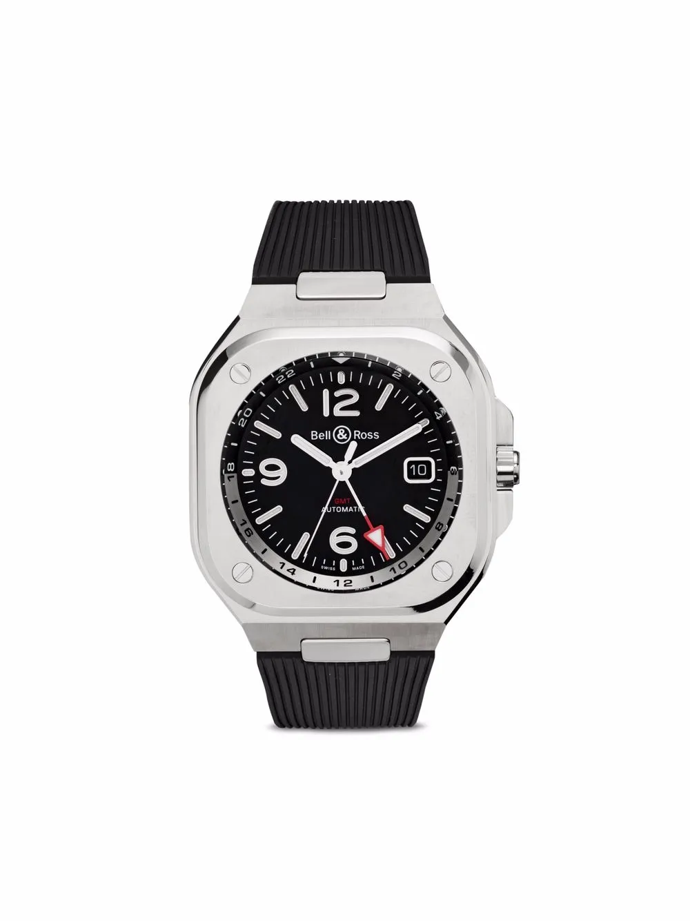 Наручные часы BR-05 GMT 41 мм Bell & Ross, черный
Наручные часы BR-05 GMT 41 мм Bell & Ross, черный