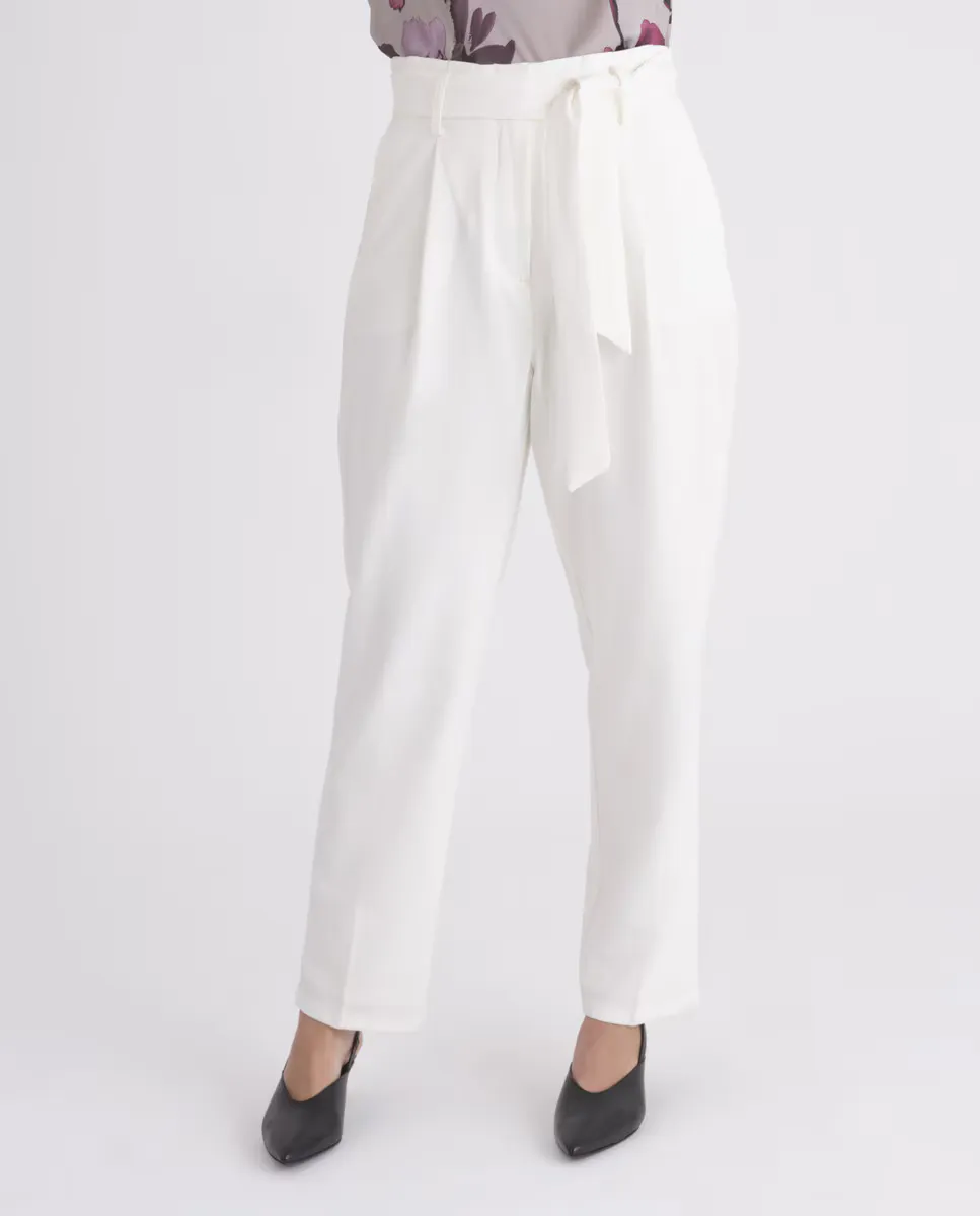 Женские брюки с поясом Calvin Klein, цвет Crema
Женские брюки с поясом Calvin Klein, цвет Crema