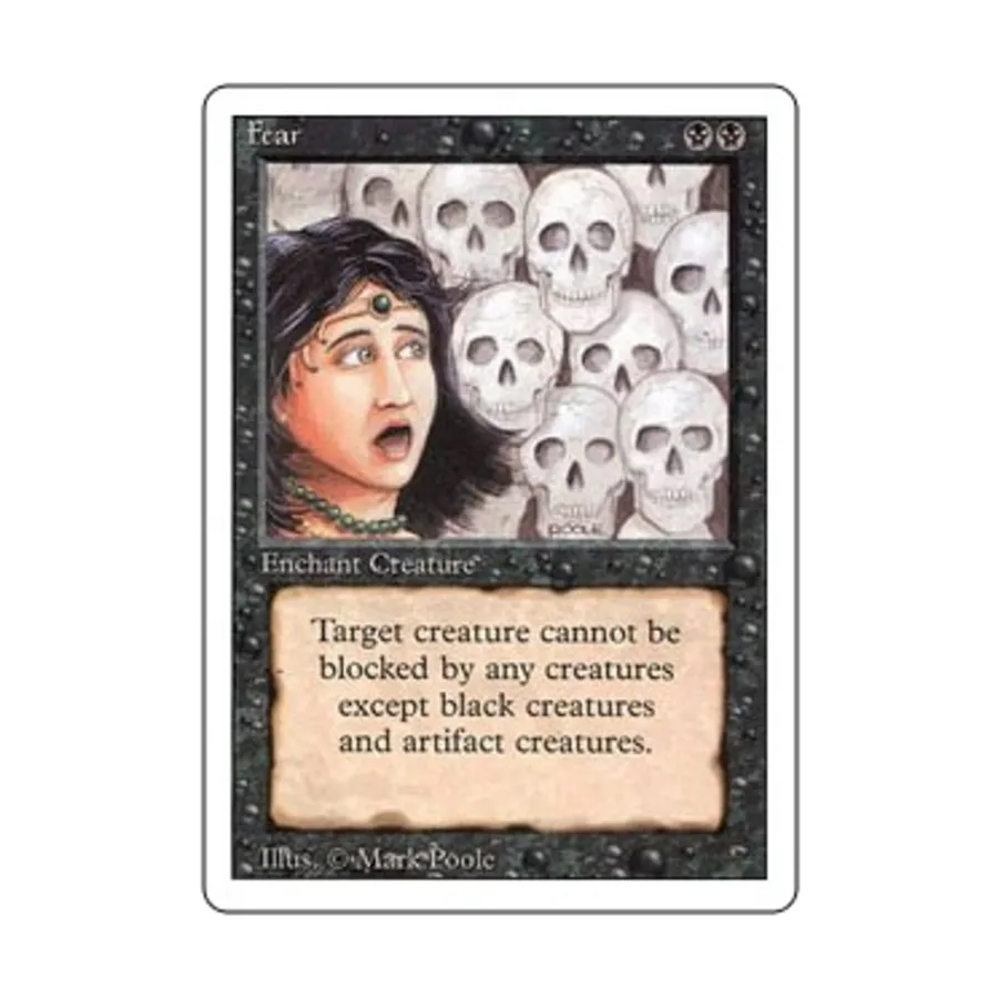 CCG Страх (С), MTG - 3rd Edition (Revised)
CCG Страх (С), MTG - 3rd Edition (Revised)