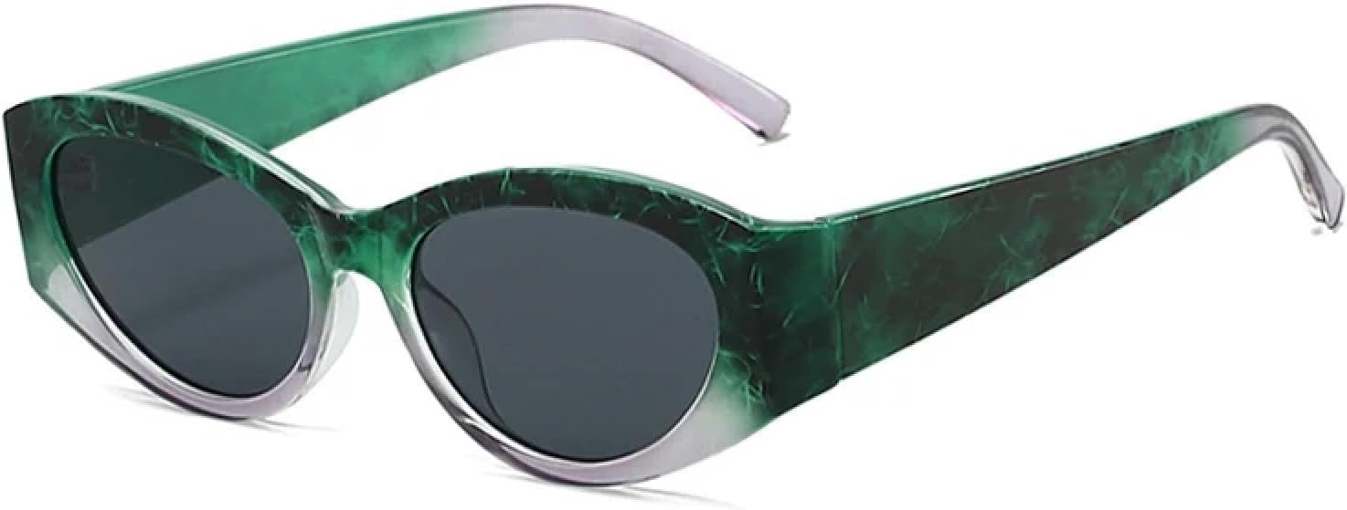 Солнцезащитные очки «кошачий глаз» для женщин, модные сине-оранжевые оттенки, защита от УФ-излучения UV400; солнцезащитные очки с градиентным переходом для мужчин WNCKSQ, Green Pattern Gray
Солнцезащитные очки «кошачий глаз» для женщин, модные сине-оранжевые оттенки, защита от УФ-излучения UV400; солнцезащитные очки с градиентным переходом для мужчин WNCKSQ, Green Pattern Gray