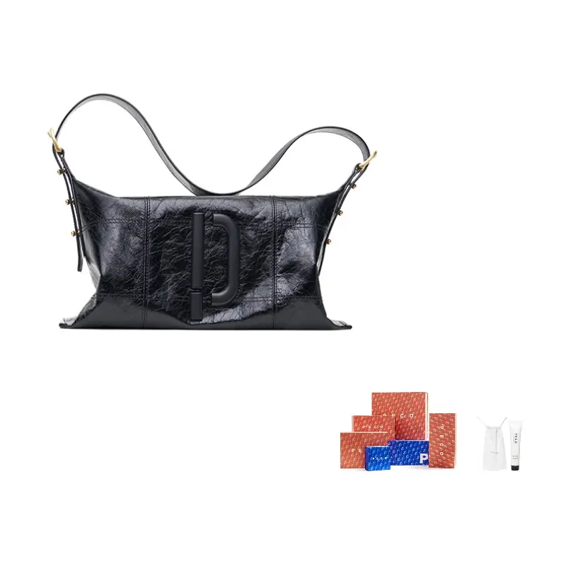 PECO Кожаная спортивная сумка через плечо унисекс среднего размера с вместительным отделением, Classic Black
PECO Кожаная спортивная сумка через плечо унисекс среднего размера с вместительным отделением, Classic Black