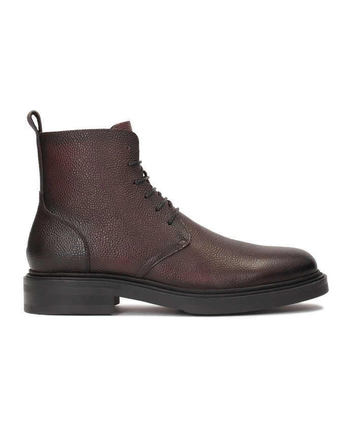 Бордовые кожаные ботинки на шнуровке Kazar, коричневый
Бордовые кожаные ботинки на шнуровке Kazar, коричневый