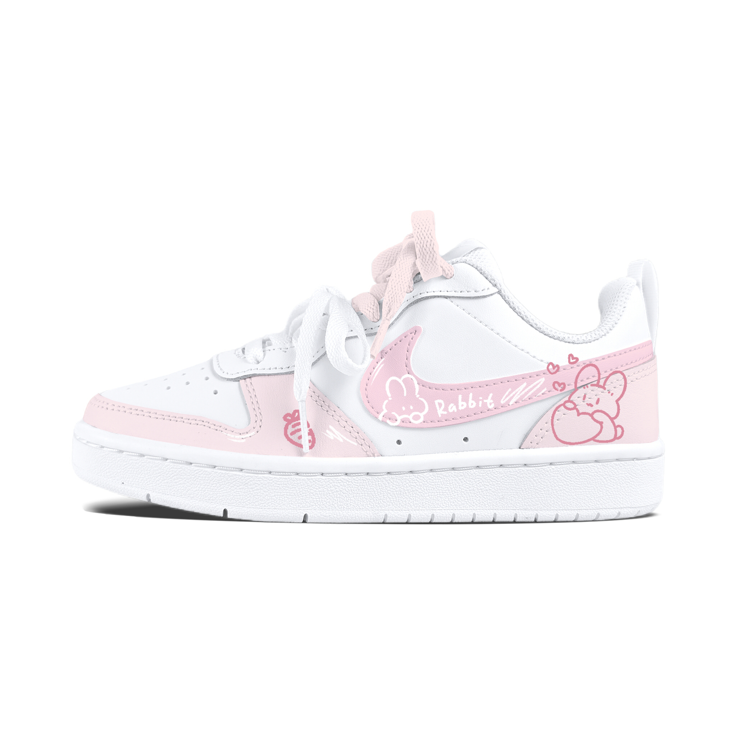 Комплект из 2 пар милых кроссовок для скейтбординга Court Borough с рисунком кролика, амортизирующие, износостойкие, нескользящие, для подростков Nike, белый
Комплект из 2 пар милых кроссовок для скейтбординга Court Borough с рисунком кролика, амортизирующие, износостойкие, нескользящие, для подростков Nike, белый