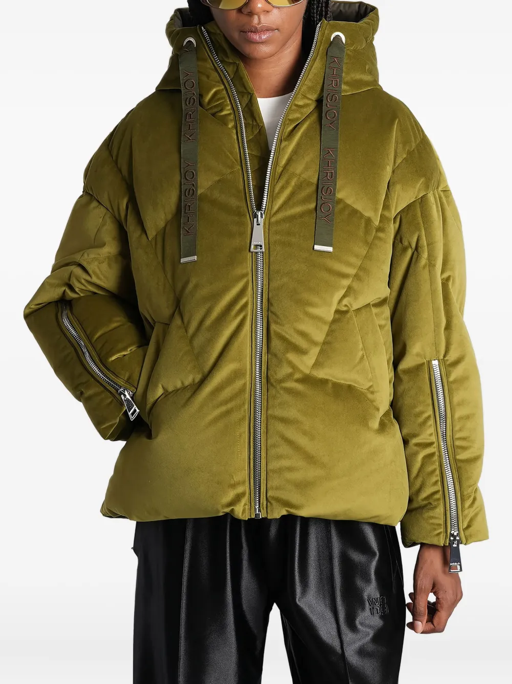 Стеганая куртка с бархатным эффектом Khrisjoy, зеленый
Стеганая куртка с бархатным эффектом Khrisjoy, зеленый