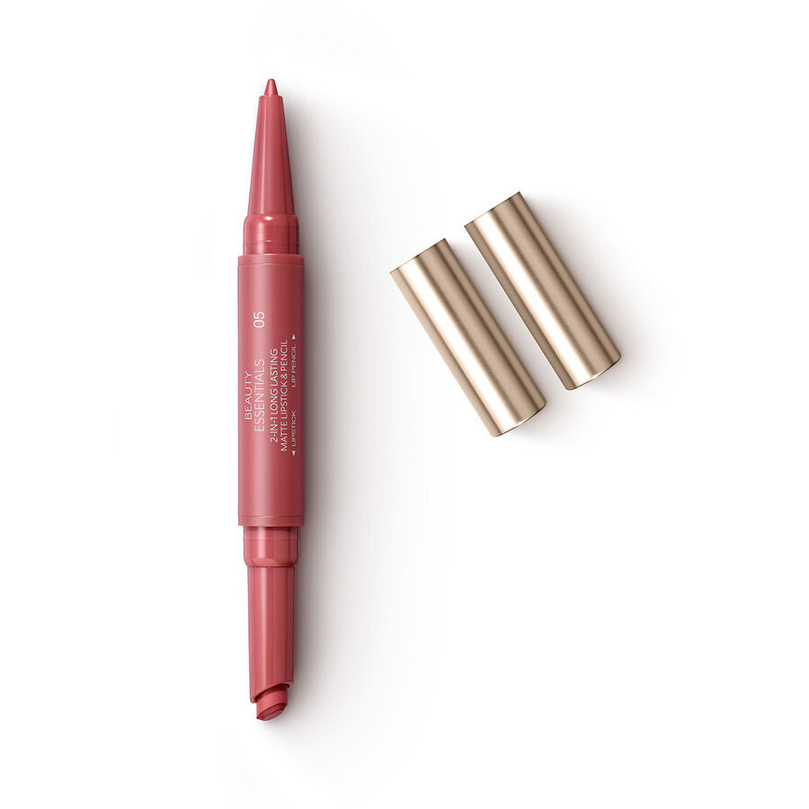 KIKO Milano, Beauty Essentials 2-в-1 Стойкая матовая помада и карандаш, матовая помада и карандаш, стойкие до 8 часов 05 Восстанавливающая вишня, 0,9 г
KIKO Milano, Beauty Essentials 2-в-1 Стойкая матовая помада и карандаш, матовая помада и карандаш, стойкие до 8 часов 05 Восстанавливающая вишня, 0,9 г