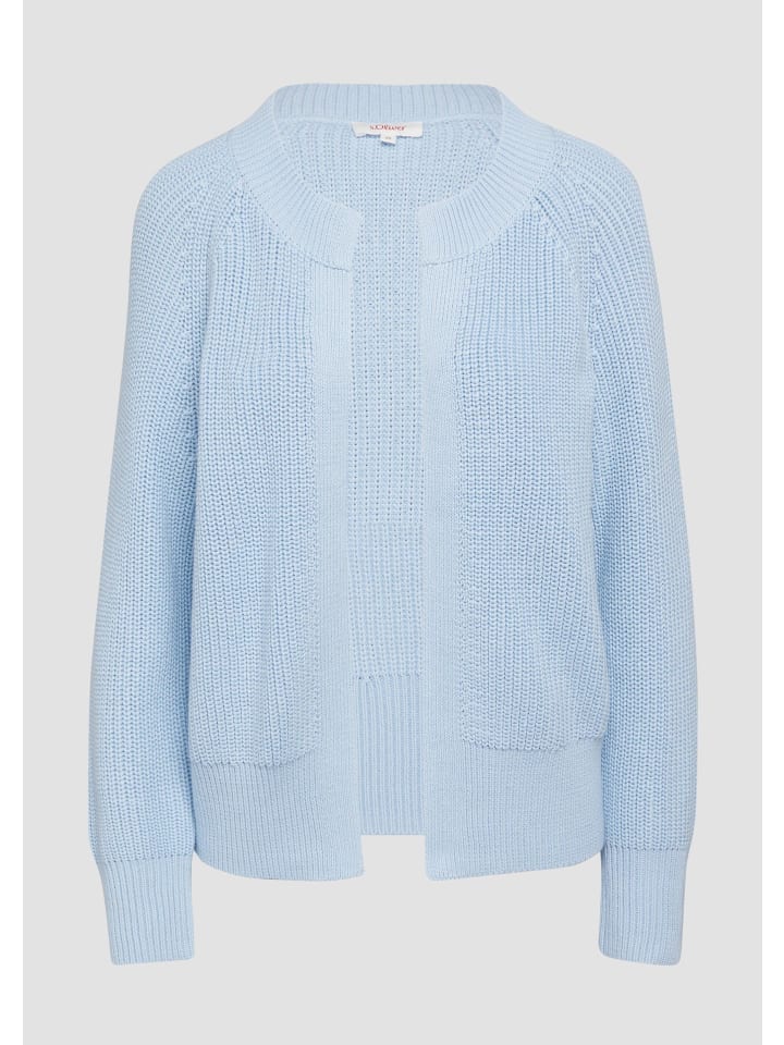 Кардиган 5083_светло-голубой s.Oliver
Кардиган 5083_светло-голубой s.Oliver