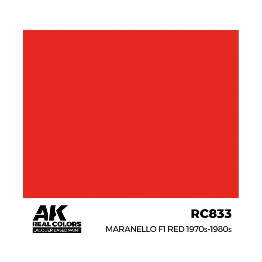 Маранелло F1 Красный 1970-1980-е гг., Paint - Real Color, Dropper Bottles (AK-Interactive)
Маранелло F1 Красный 1970-1980-е гг., Paint - Real Color, Dropper Bottles (AK-Interactive)