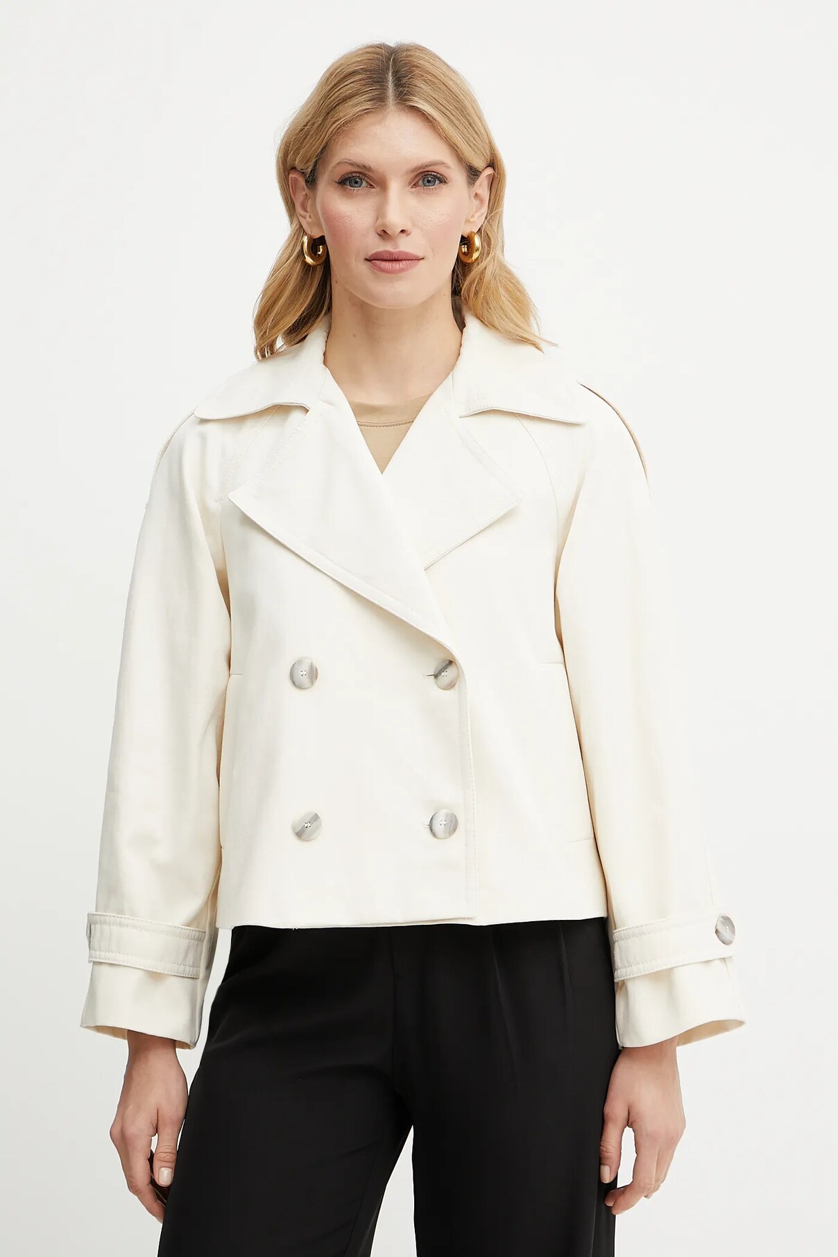 Тренч ORLO из смесового льна Marella, бежевый
Тренч ORLO из смесового льна Marella, бежевый