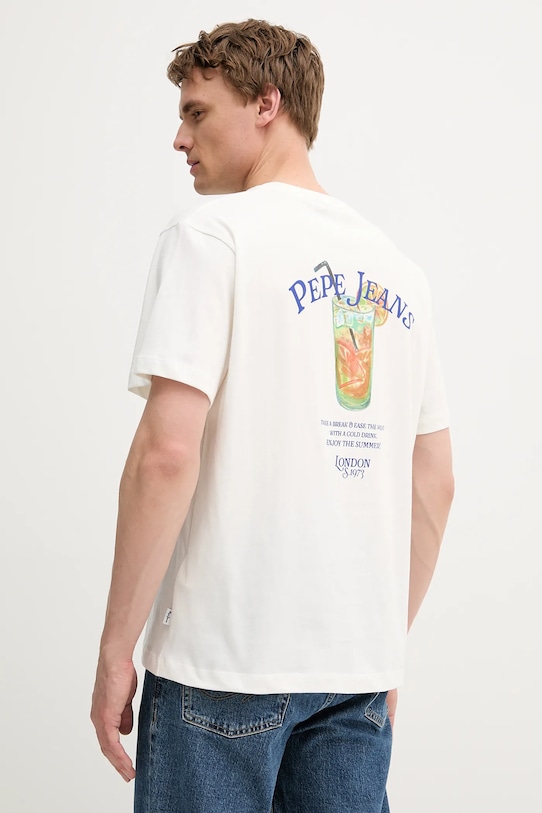 Хлопковая футболка Pepe Jeans, белый
Хлопковая футболка Pepe Jeans, белый
