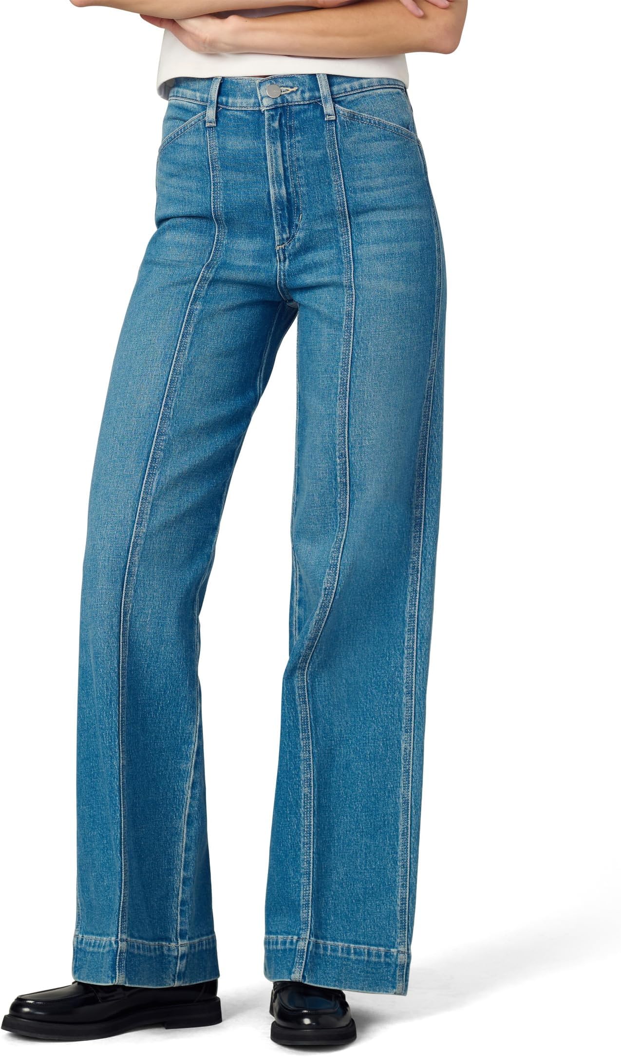 Джинсы Joe's Jeans The Front Seamed Wide Leg, цвет Biggest Fan
Джинсы Joe's Jeans The Front Seamed Wide Leg, цвет Biggest Fan