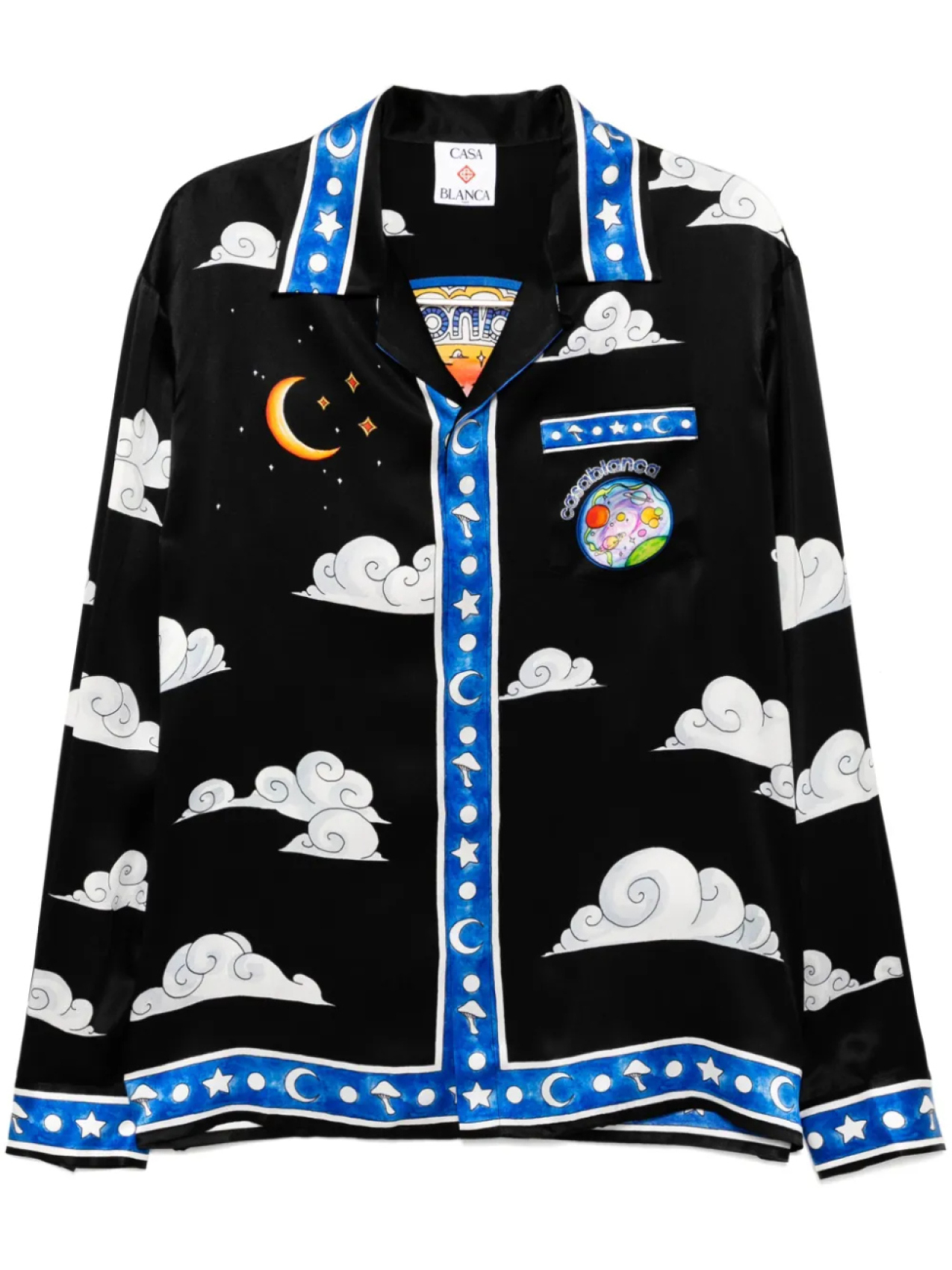 Рубашка с длинными рукавами Casablanca, черный
Рубашка с длинными рукавами Casablanca, черный