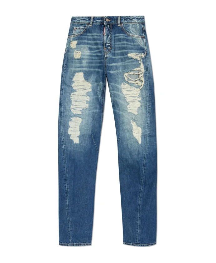 Джинсы D2 скрученные Dsquared2, синий
Джинсы D2 скрученные Dsquared2, синий