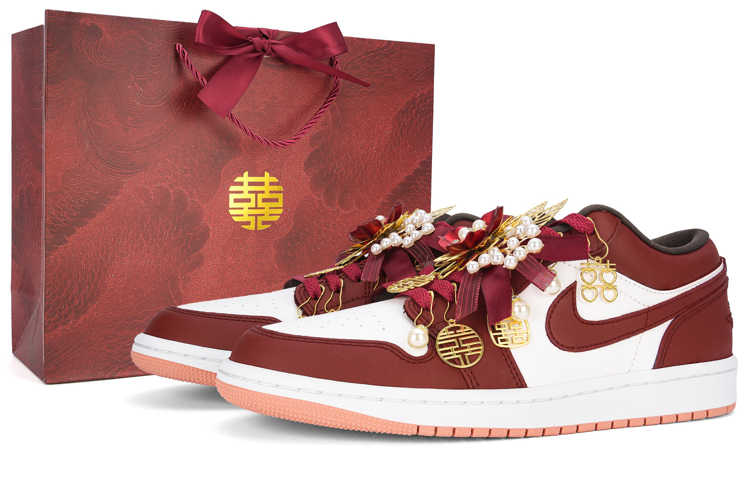 Jordan Air 1 свадебные кроссовки устойчивые к истиранию низкие винтажные баскетбольные кроссовки Unisex золото красный
Jordan Air 1 свадебные кроссовки устойчивые к истиранию низкие винтажные баскетбольные кроссовки Unisex золото красный