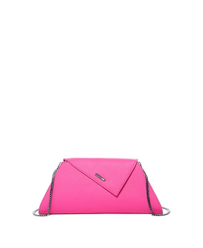 Горячее розовое кожаное клатч-портмоне через плечо вечерняя сумочка уникальная женская сумка SUSU, розовый