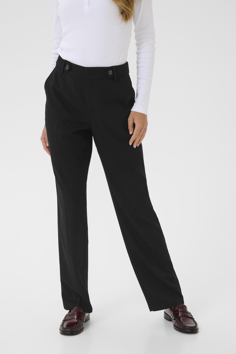 Брюки Kaffe MERLE , Black Deep/Mottled Black
Брюки Kaffe MERLE , Black Deep/Mottled Black