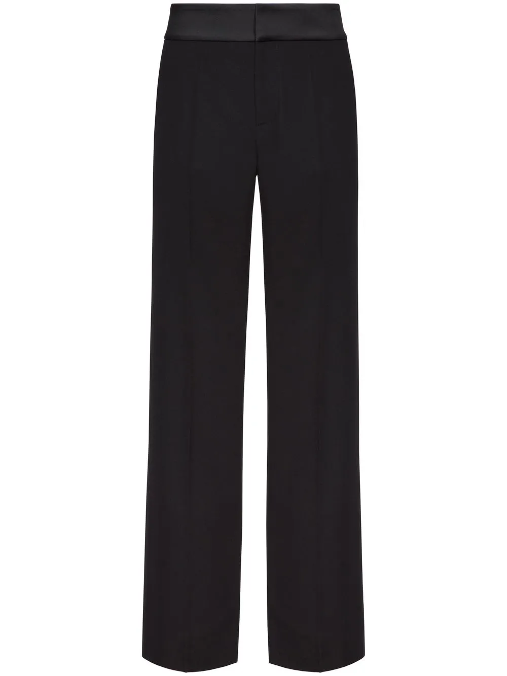 Прямые брюки с контрастным поясом VALENTINO GARAVANI, черный
Прямые брюки с контрастным поясом VALENTINO GARAVANI, черный