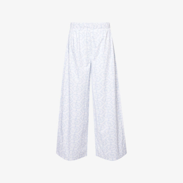 Пижамные брюки Lounge Underwear из хлопка с цветочным принтом, синий
Пижамные брюки Lounge Underwear из хлопка с цветочным принтом, синий