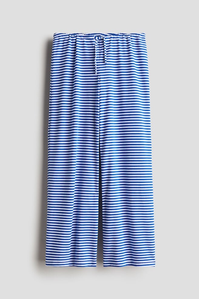 Широкие брюки из джерси H&M, синий
Широкие брюки из джерси H&M, синий