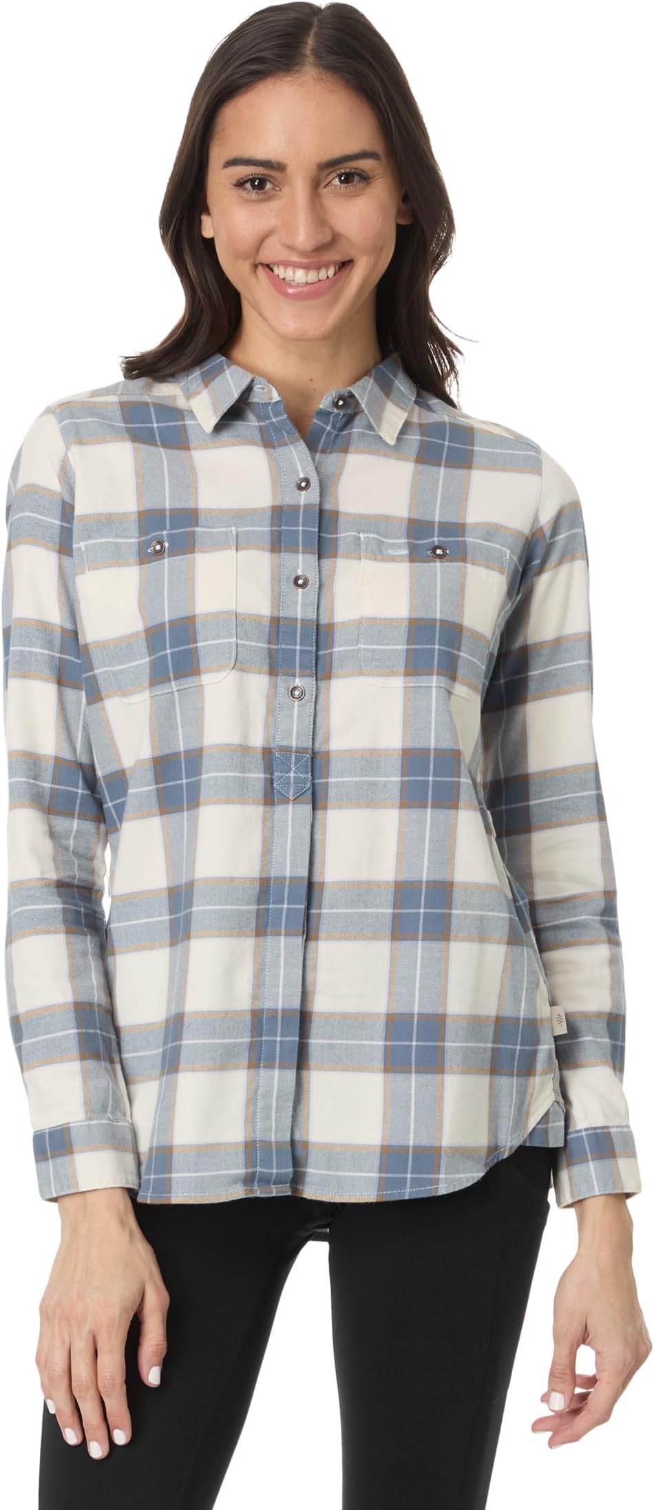 Лонгслив Royal Robbins Lieback Flex Tunic Long Sleeve, цвет Chalk Runyon Plaid 
Лонгслив Royal Robbins Lieback Flex Tunic Long Sleeve, цвет Chalk Runyon Plaid