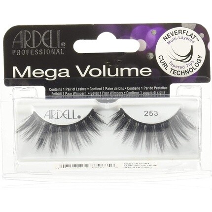 Mega Volume Lash 253 Искусственные ресницы 25G, Ardell
Mega Volume Lash 253 Искусственные ресницы 25G, Ardell