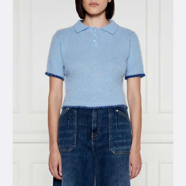 Свитер обычного кроя биотипа с добавлением шерсти Pinko, синий
Свитер обычного кроя биотипа с добавлением шерсти Pinko, синий