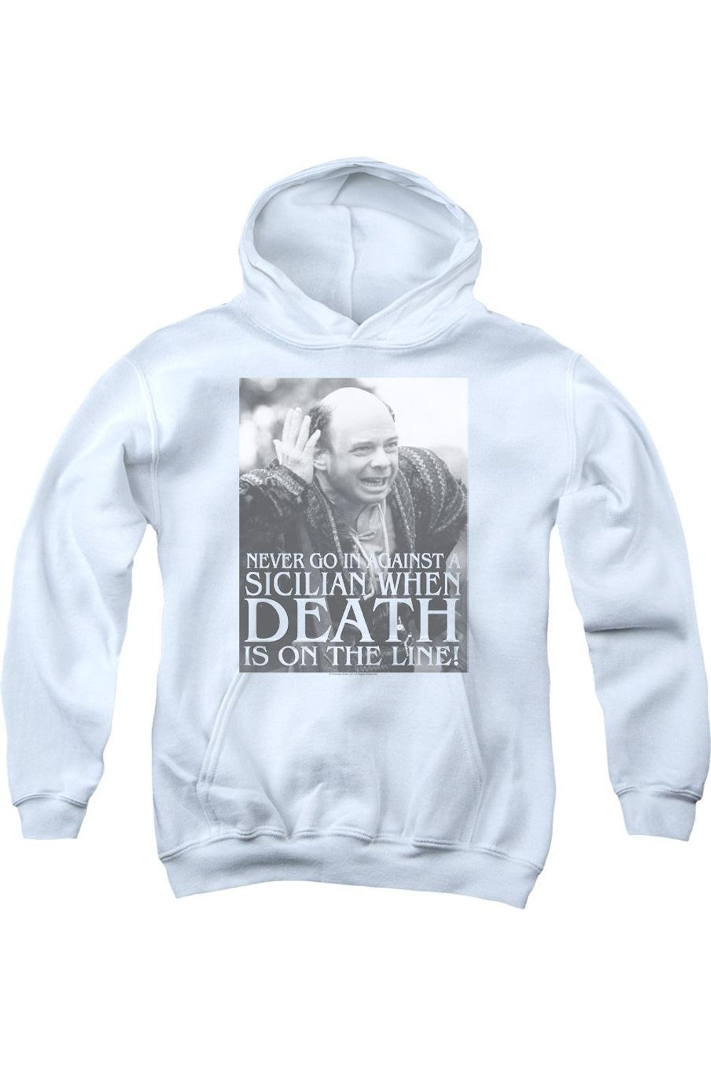 Толстовка с капюшоном Princess Bride "Сицилийская молодость" Gildan, белый
Толстовка с капюшоном Princess Bride "Сицилийская молодость" Gildan, белый