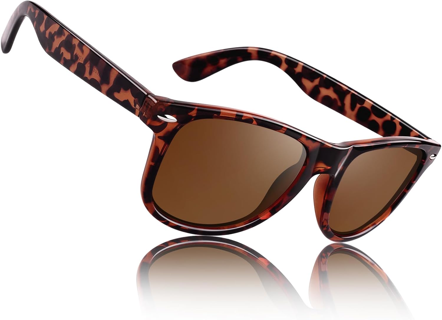 Поляризованные солнцезащитные очки Sunier для мужчин и женщин, ретро-квадратная форма, матовая отделка, защита UV400, подходят для вождения и рыбалки, B01-tortoise Brown ( Non Mirrored)
Поляризованные солнцезащитные очки Sunier для мужчин и женщин, ретро-квадратная форма, матовая отделка, защита UV400, подходят для вождения и рыбалки, B01-tortoise Brown ( Non Mirrored)