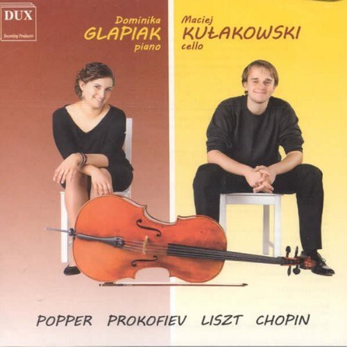 CD диск Popper / Glapiak / Kulakowski: Popper Prokofiev Liszt Chopin
CD диск Popper / Glapiak / Kulakowski: Popper Prokofiev Liszt Chopin