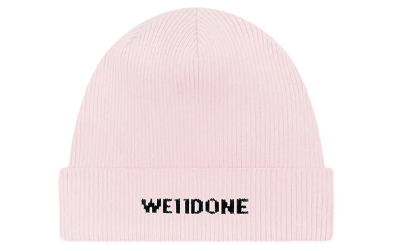 WE11DONE Вязаная шапка из вискозы женская розовая, Pink
WE11DONE Вязаная шапка из вискозы женская розовая, Pink
